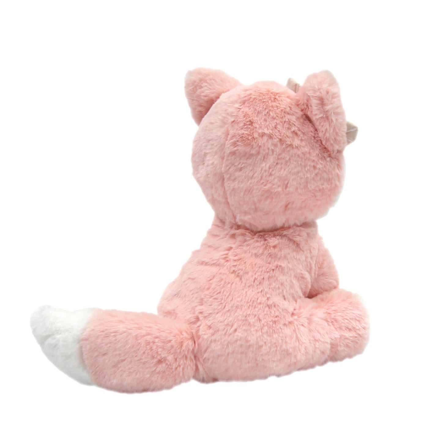 Lambs & Ivy Plush Pink Woodland Fox Stuffed Animal Toy - 9 Inch, Polyester, Model 884043F