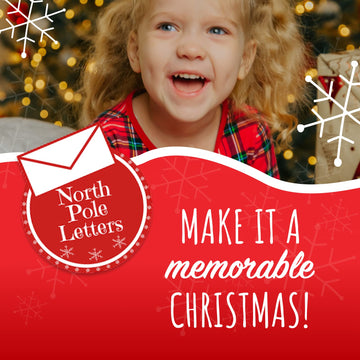 North Pole Letters Non-Personalized Letter From Santa Claus - Template Letter From Santa For Kids, Mailed To Your Child From The