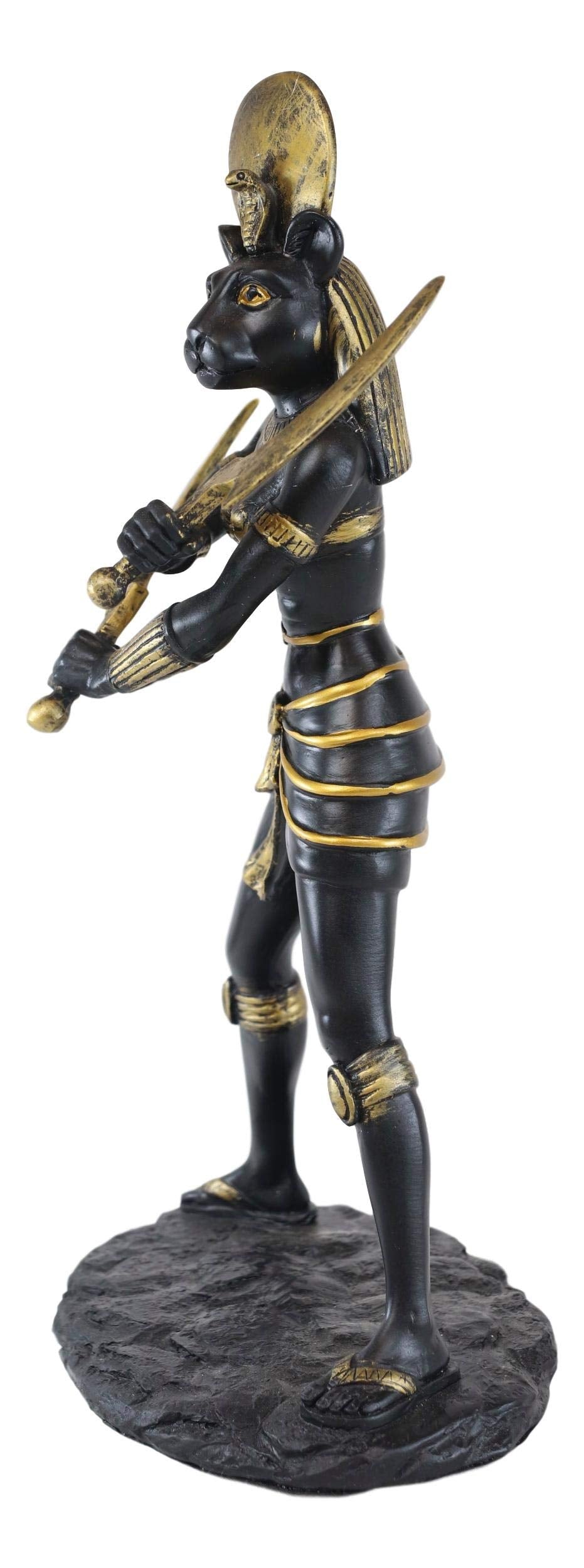 Ebros Gift Classical Egyptian Sun Goddess Sekhmet Figurine 11' H Warrior Huntress Lioness Sachmis Sculpture Gods Of Egypt Deity Of Victory And Healing