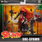 Mcfarlane Toys Spawn She Spawn 7' Action Figure Deluxe Box Set With Eight Accessories