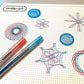 Spirograph 3D Design Kit - Classic Plastic Art Set for Ages 8+ - Blue & Red - Model 1753