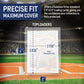 Invested Alliance Regular 3x4 Rigid Toploaders - 1000 Count Clear PVC Card Protectors for Trading Cards, Sports, and MTG