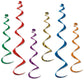 Twirly Whirly Decorations-6 Per Unit