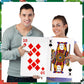 Cholemy Jumbo Playing Cards 11 X 17 Inches Giant Deck Of Cards Large Print Playing Cards Oversized Full Deck Cards For Adults Ga