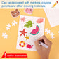 8 Sheets Blank Puzzles for Kids  5.9 x 7.9 Inch / 15x20cm Blank Puzzles 48 Piece Blank Jigsaw Puzzle Paintable Puzzle All White Puzzles for Kids Birthday Activity Party DIY Craft