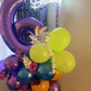 Number 6 Balloon 40 Inch, 6Th Birthday Balloon For Boy Girl, Purple Jumbo 16 60 61 65 Foil Mylar Helium Number Balloons For Merm