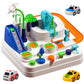 Temi Boys Toys Car Track, Kids Race Track City Adventurous Toy For 3 4 5 6 7 Years Old Boys Girls - Car Toys With 3 Cars, Car Track Toys For Boys Age 3, Birthday Gifts Toys For Boys 3-5 Years Old