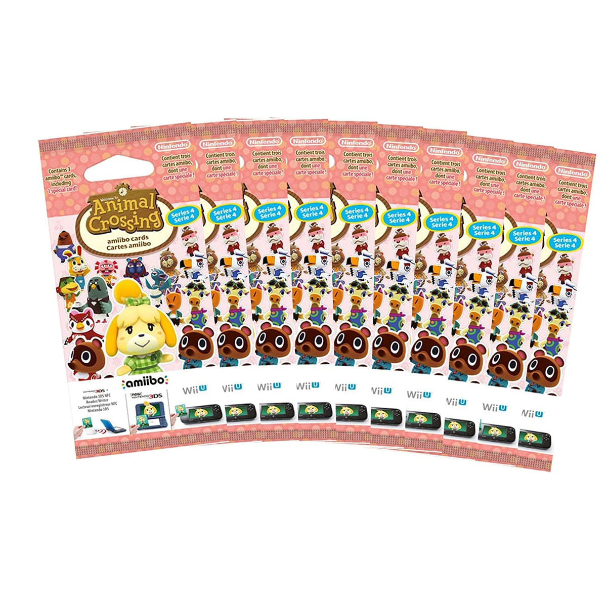 10 X Animal Crossing Amiibo Cards Series 4  30 Cards Total