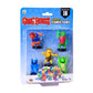 P.M.I. Gang Beasts Stampers for Kids  Mini Stamps for Kids  5 Pack Set  16 Kids Stamps to Collect  Official Gang Beasts Stampers