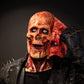 Lanckeli Joker Double Layer Peelable Surface Halloween Horror Mask, Scary Mask + Bloody Creepy Skull Mask with Moving Jaw, Made