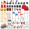 Feleph Medieval  Pack for Knight Figures Ancient Kingdom Military Soldier Castle Equipment and Toy Block Kit Compatible with Major Brand