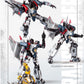 Transformers Blitzwing Figure Model Kit - Phantom Ii Fighter Easy To Assemble 3D Articulated Action Figure Pre Painted Collectib