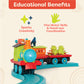 B. Toys- Critter Express- Train Set – Musical Train – Lights & Sounds – Classic Toys For Toddlers, Kids – 2 Years +