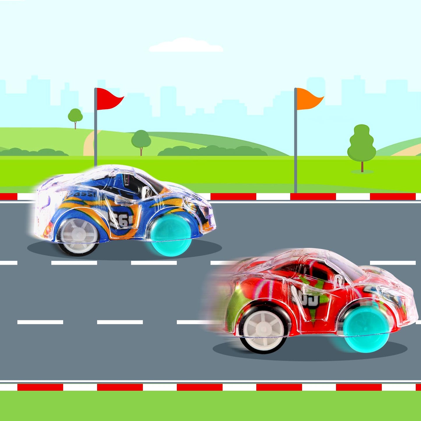 50 Pcs Mini Pull Back Cars, Party Favors For Kids Small Pull Back Race Cars For Kids Toddlers, Treasure Box, Classroom Prizes, P
