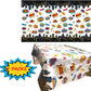 HaWenny 5 Pack Superhero Plastic Table Cover,43 x 71 Superhero Tablecloths Party Supplies Decorations