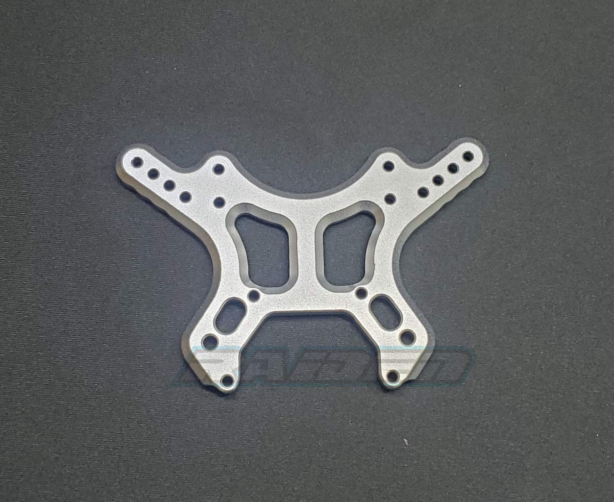Aluminum Alloy Front Shock Tower for Arrma 1/8 Kraton Outcast Talion - Silver
