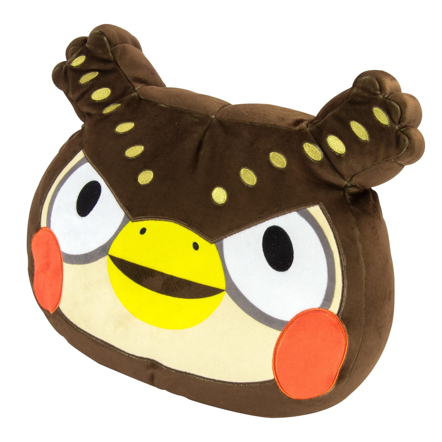 Megasketcher Club Mocchi Mocchi Blathers Plushie - 15 Inch Squishy Collectible Plush - Multi Color - Model T12428