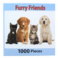 Furry Friends Puzzle 1000 Pieces 27' X 20' Inches