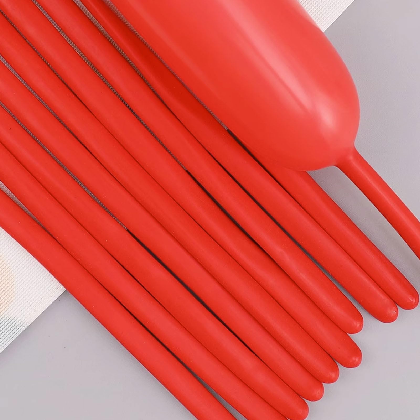 260 Balloons Red, Thickened 100 Pack Long Balloons Twisting Skinny Magic Balloons For Balloon Arch Animals Clown Kids Birthdays