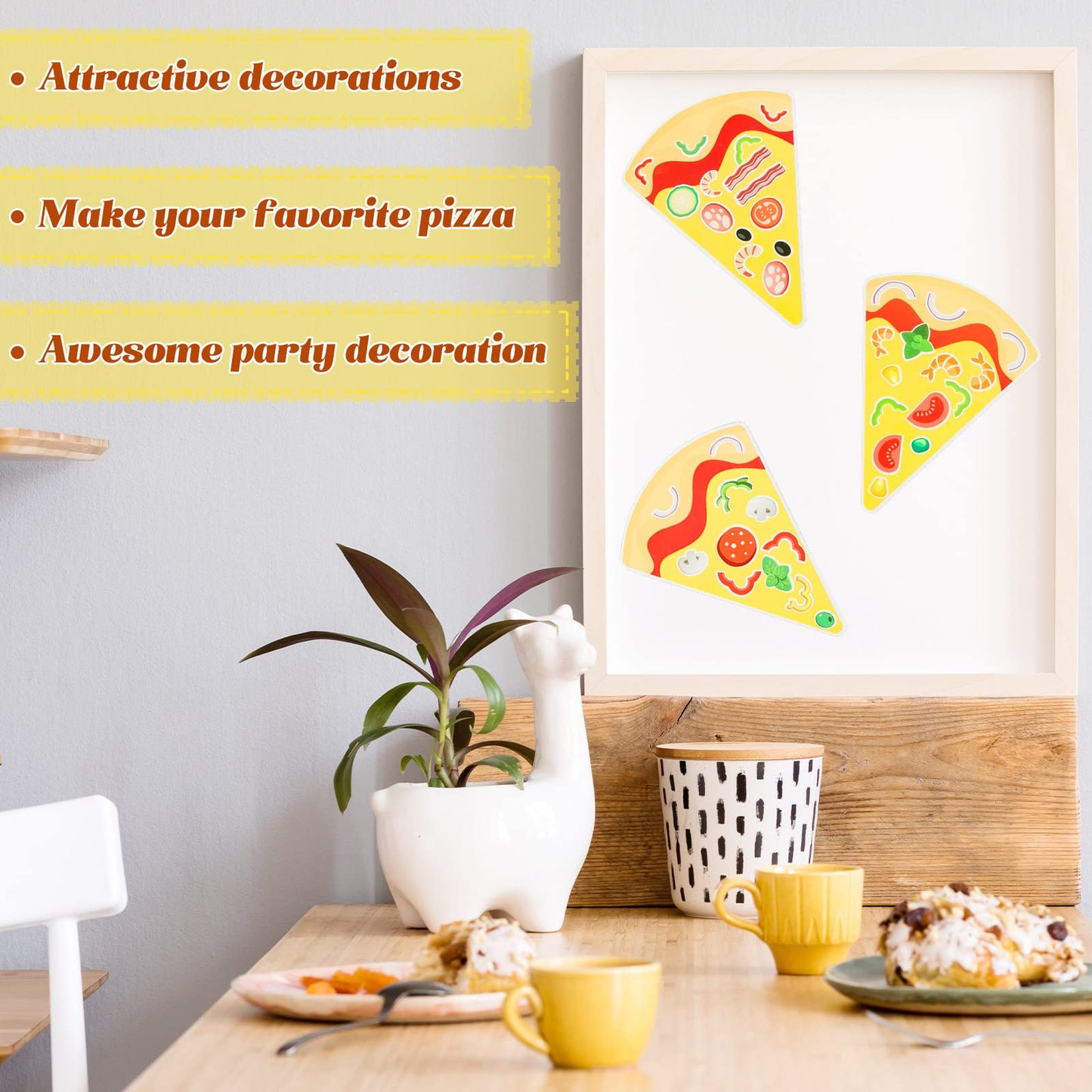 36 Sheets Make A Pizza Stickers For Kids, Make Your Own Pizza Stickers Pizza Crafts Pizza Party Supplies Turtle Party Decorations Turtle Party Favors For Diy Arts Birthday Games Pizza Family Night