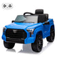12V Ride on Car for Kids, Licensed Toyota Ride on Truck, Battery Powered Electric Car with Music, LED Lights, Suspension System,