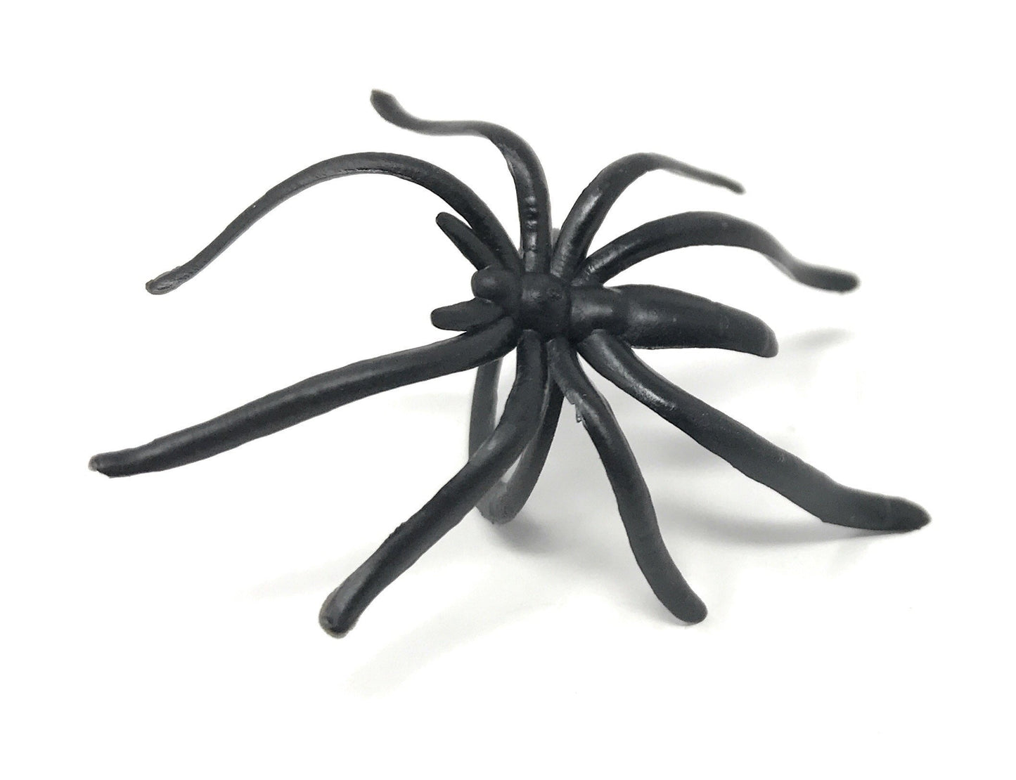 288 Bulk Halloween Spider Ring Assortment - Orange, Purple, Black, and Glow-in-the-Dark Creepy Crawly Party Favors, Treats, and