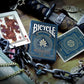 GENT SUPPLY CO. Bicycle Mythical Creatures Playing Cards II - Premium Cardstock Poker Deck, Standard Size, Black/Silver/Gold