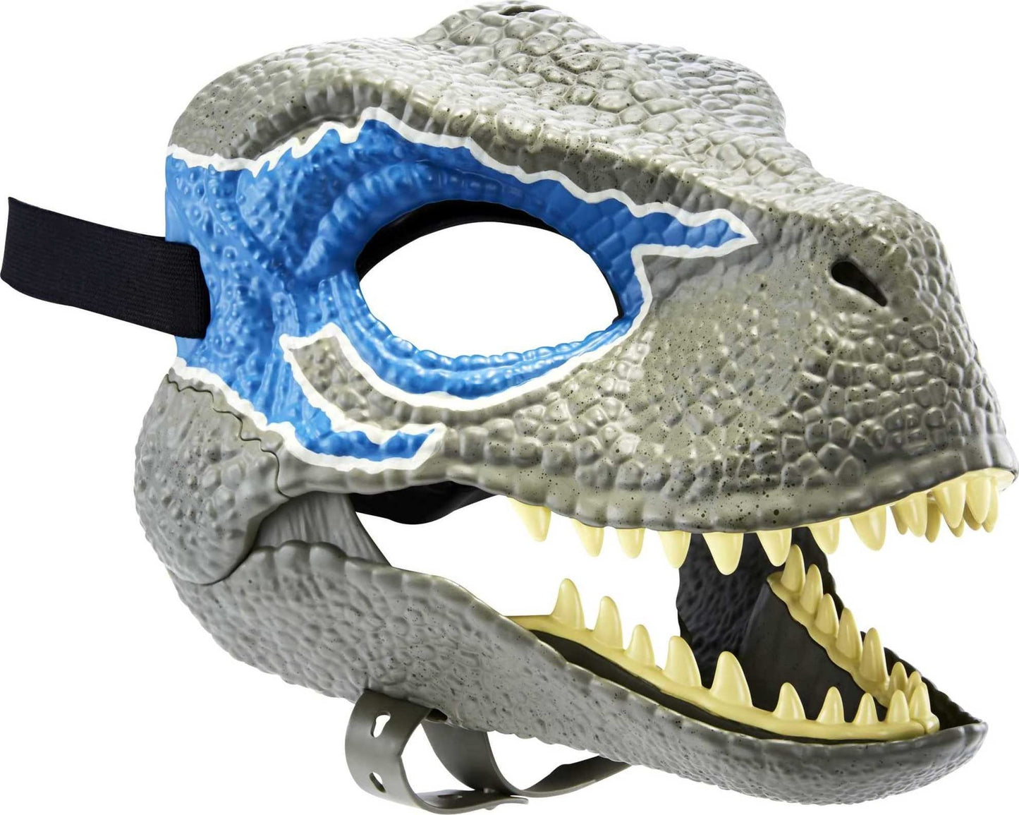 Jurassic World Dominion Movie-Inspired Dinosaur Mask With Opening Jaw, Realistic Texture And Color, Eye And Nose Openings And Se