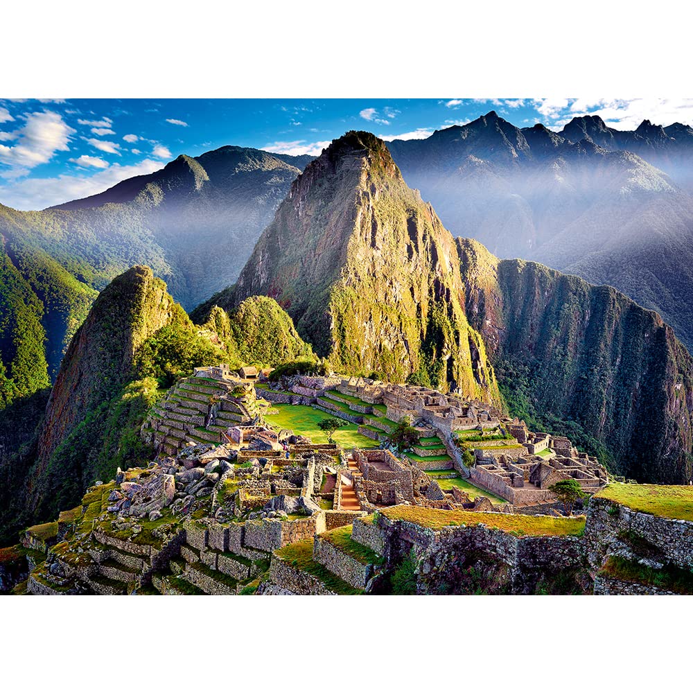 Trefl Historic Sanctuary Of Machu Picchu 500 Piece Jigsaw Puzzle Red 19'X13' Print, Diy Puzzle, Creative Fun, Classic Jigsaw For Adults And Children From 10 Years Old