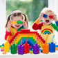Building Blocks Cups 10 Oz Reusable Brick Party Kids Cup Plastic Party Cups With Lids And Straws For Block Birthday Party Suppli