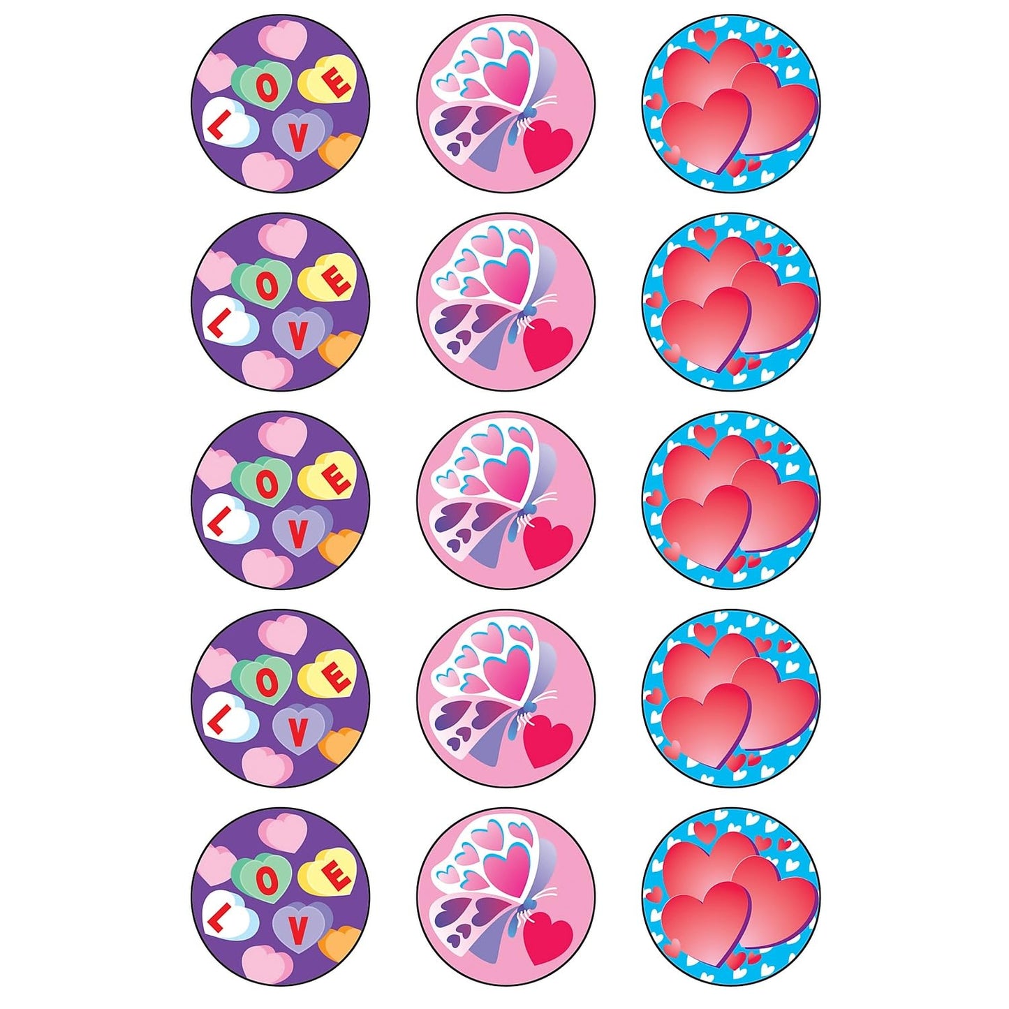 Stinky Valentines Day Sticker [Set of 3]