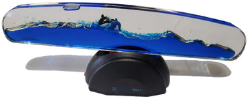 Supremetech Wave Motion Machine (Blue, 12 Inch With Orcas)