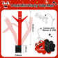 Poen Easter Mini Inflatable Tube Man Gag Funny Gift For Kids Wacky Waving Inflatable Tube Guy With Blower Joke Toy Desktop Quirky White Elephant Gift For Table Birthday Party Decor(Funny)