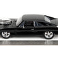 Jada Toys 1970 Dodge Charger Die-Cast Car 1:24 Scale Black Collectible Model for Ages 8+