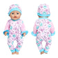 Sotogo 5 Sets 18 Inch Doll Clothes Doll Outfits Doll Accessories For American 18 Inch Baby Doll