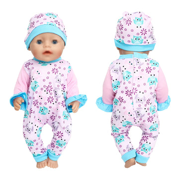 Sotogo 5 Sets 18 Inch Doll Clothes Doll Outfits Doll Accessories For American 18 Inch Baby Doll