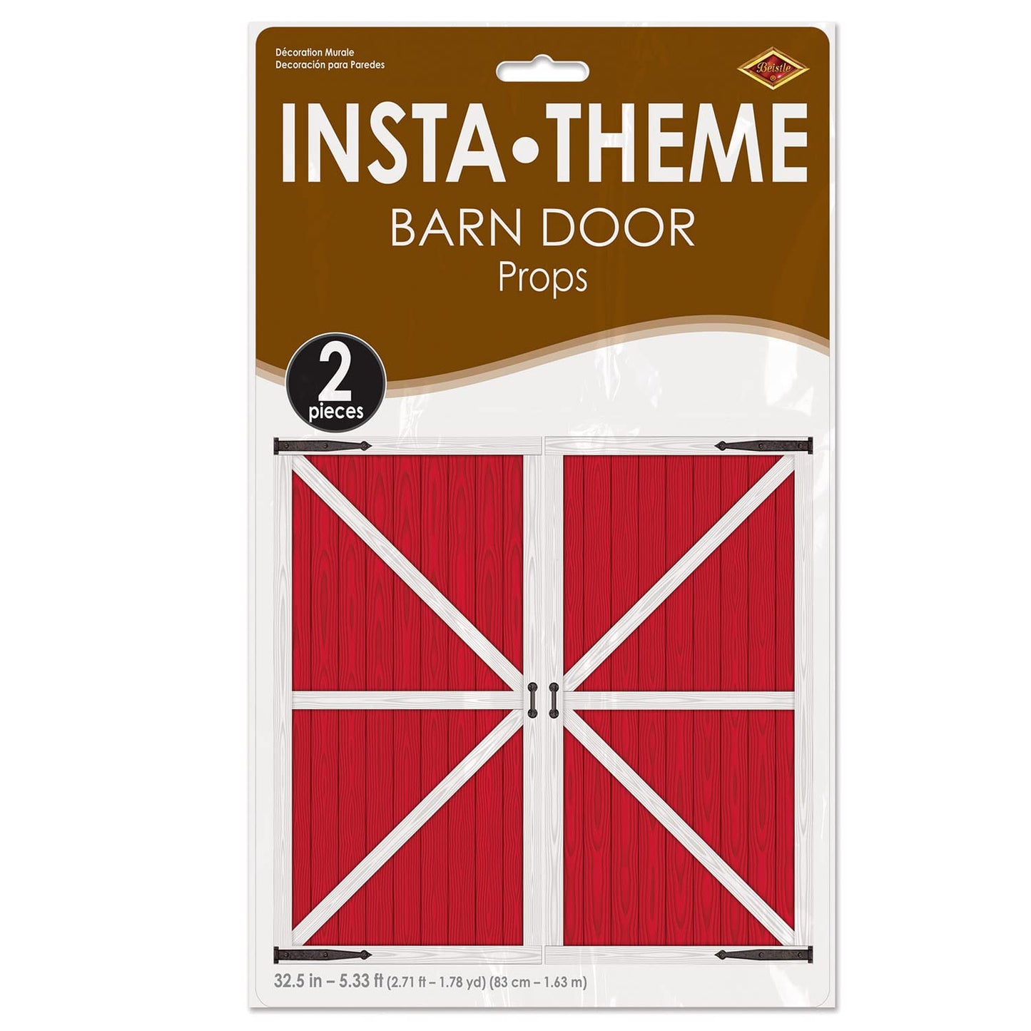 Barn Door Props Party Accessory (1 Count) (2/Pkg)