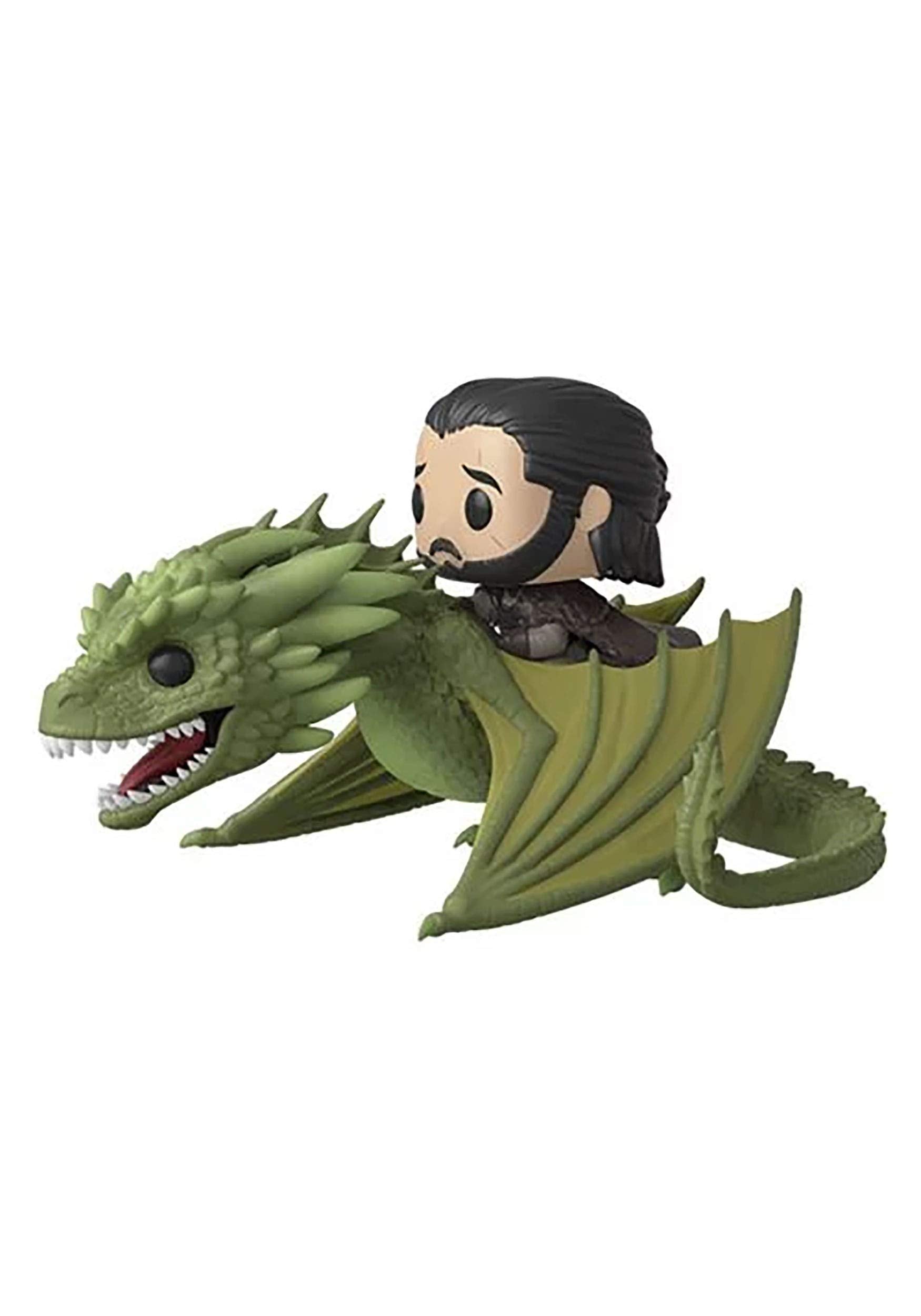 Funko Pop! Rides TV: Game of Thrones - Jon Snow with Rhaegal, Multicolor