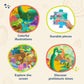 B. Toys- Gigantic Jigsaw 2-Pack - Sea & Dinosaurs- 48-Piece Floor Puzzles – 2 Puzzles, Ocean & Dinos – Large 2 X 3 Feet Jigsaw Puzzles For Kids – Educational & Developmental Toys – 3 Years +