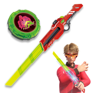 INFINITY NADO Spinning top Toy for Kids  Glowing battling top Toy with Telescopic decorative replica blade Launcher  battling top for Kids Boys Girls 5 6 7 8 9 10 11 12 Years Old and up  Blazing War Bear