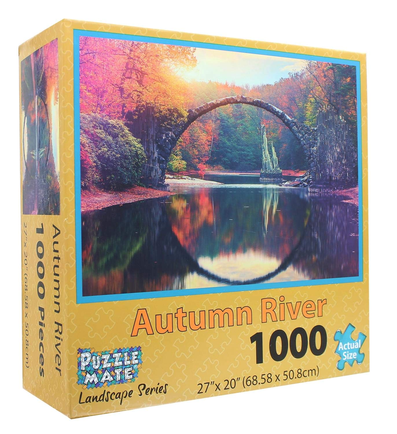 Autumn River 1000 Piece Jigsaw Puzzle