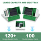 Afiing Card Storage Box For Trading Cards,120+ Mtg Deck Box, Storage Box With Tray Box, Fits For Magic Game Cards