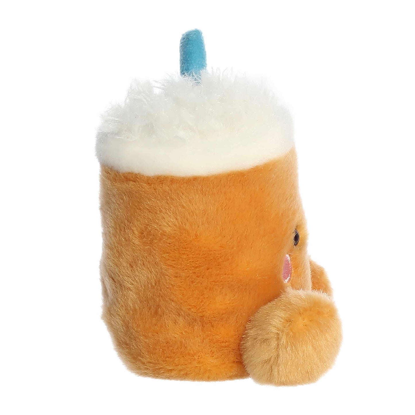 Aurora® Ashley Iced Coffee™ Palm Pals™ Plush - Brown, Small, 5 Inches, Collectible Stuffed Animal for Kids & Adults