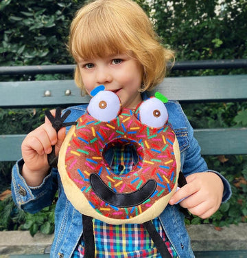 Yottoy Contemporary Collection | Arnie The Doughnut Soft Stuffed Plush Toy - 7.5”