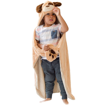 Animal Adventure | Wild For Style | 2-In-1 Transformable Character Cape & Plush Pal - Dog