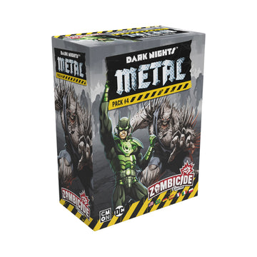 Zombicide Dark Night Metal Pack #4 - Confront Multiversal Horrors With The Justice League! Cooperative Strategy Board Game, Ages