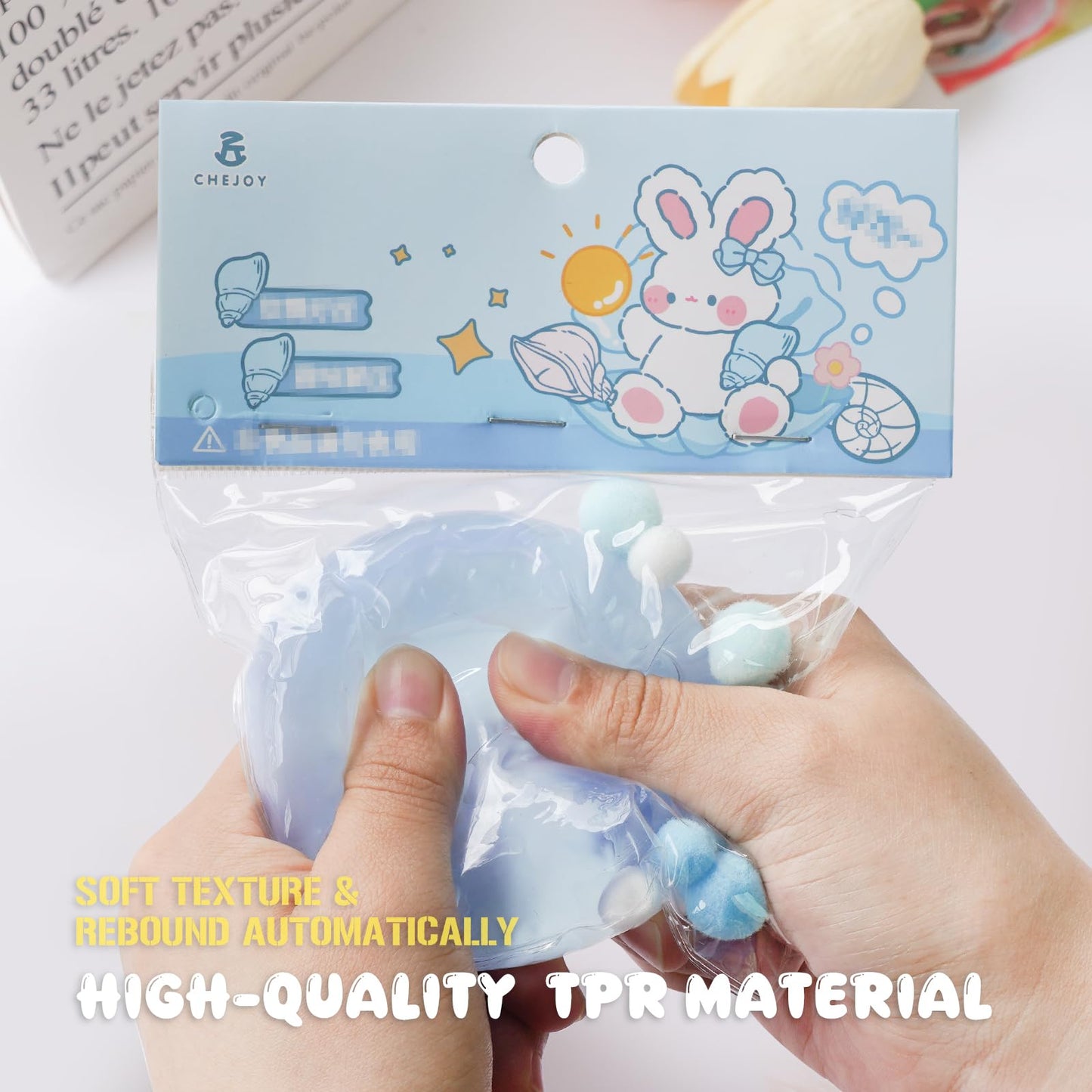 Taba Squishy Toys  Squeeze Toys Cat Paw Cute Kawaii  Sticky Squishy Fidget Toys Silicone Squeeze Toy for Stress Relief Cute Soft Toys Best Gift for Anniversary (Moos.)