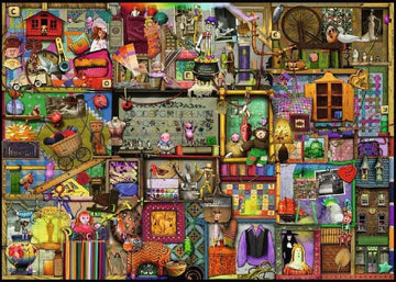 Ravensburger Craft Cupboard Puzzle - enhanced 1000-Piece Jigsaw | Unique Softclick Technology | Perfect for Brain Game Enthusiasts | FSC-Certified for Sustainability