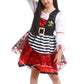Frekuyrt Girl Pirate Costume Buccaneer Princess Costume Halloween Party Dress Up (5-7 Years)