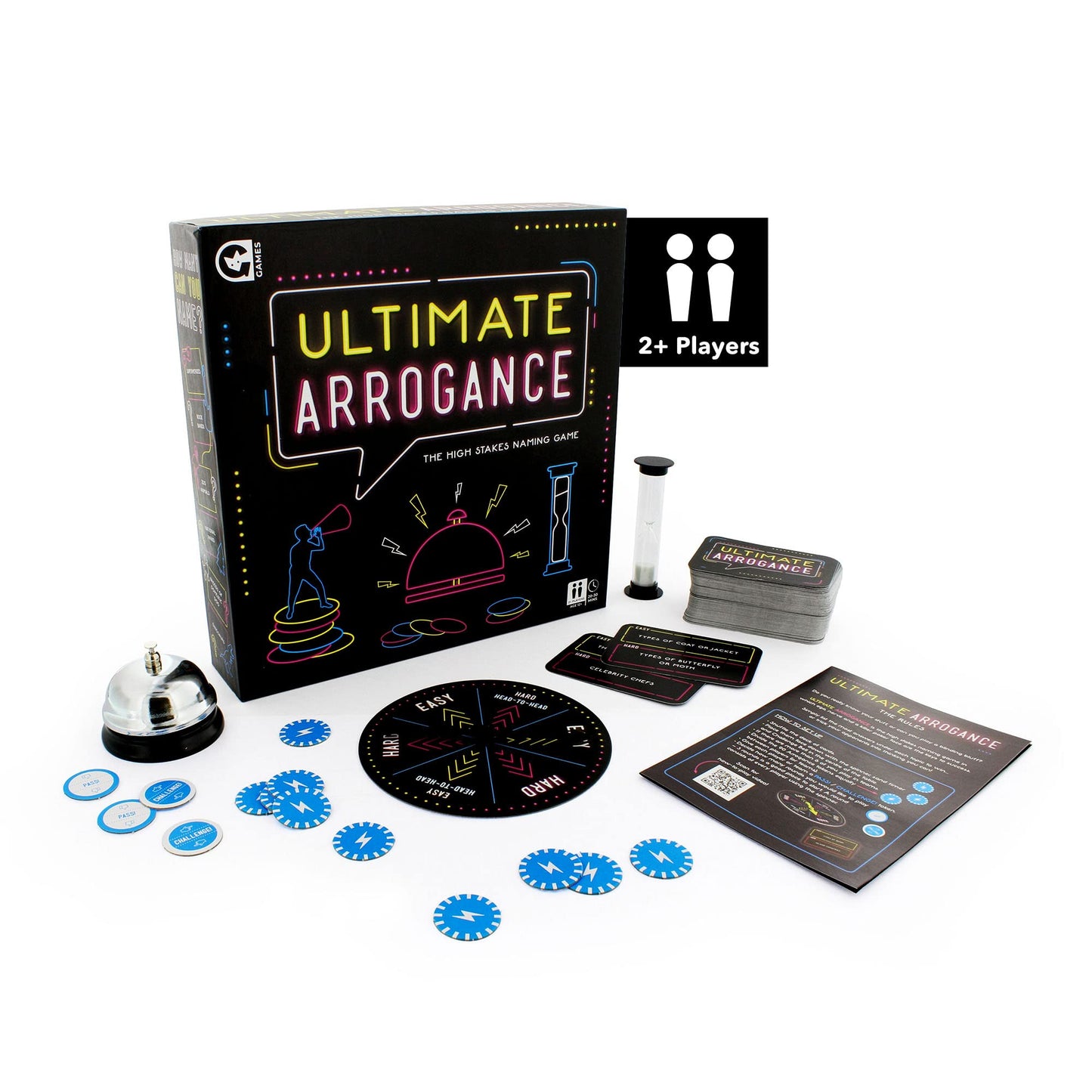 Ginger Fox - Ultimate Arrogance Game. A Bluffing And Deception Game Under Time Pressure. Card Games For Game Nights, Hangouts And More. Fun Family Games For Ages 12 And Over.